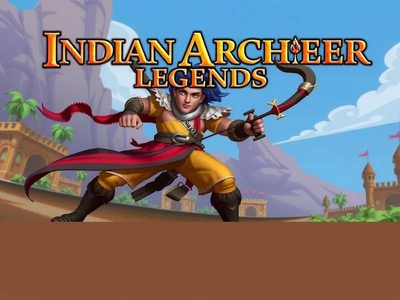 Indian Archero Triumph Legends Game Banner